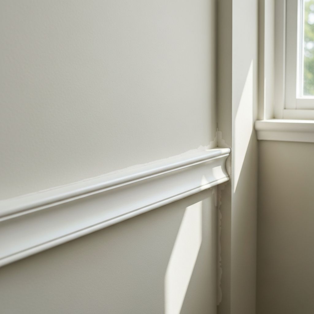 Bedroom Baseboard Repair